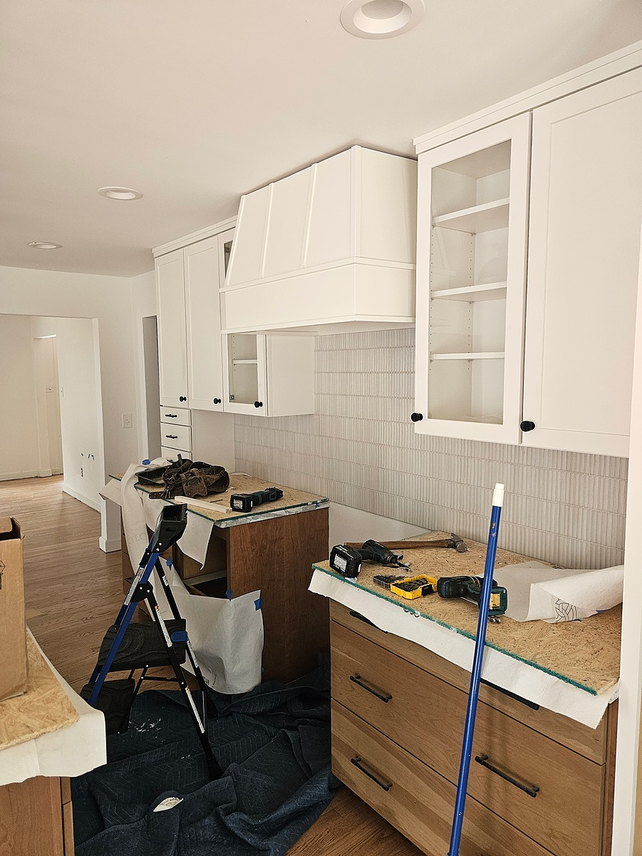 During Construction6 Raleigh Kitchen Transformation